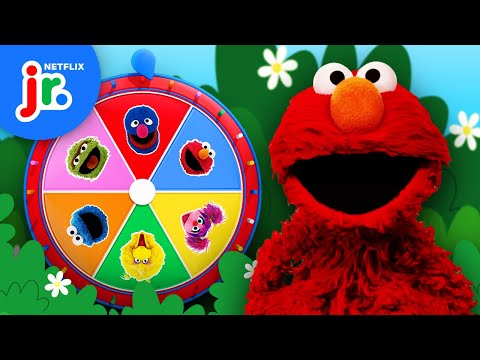 Spin the Sesame Street Mystery Wheel! ❤️ Netflix Jr