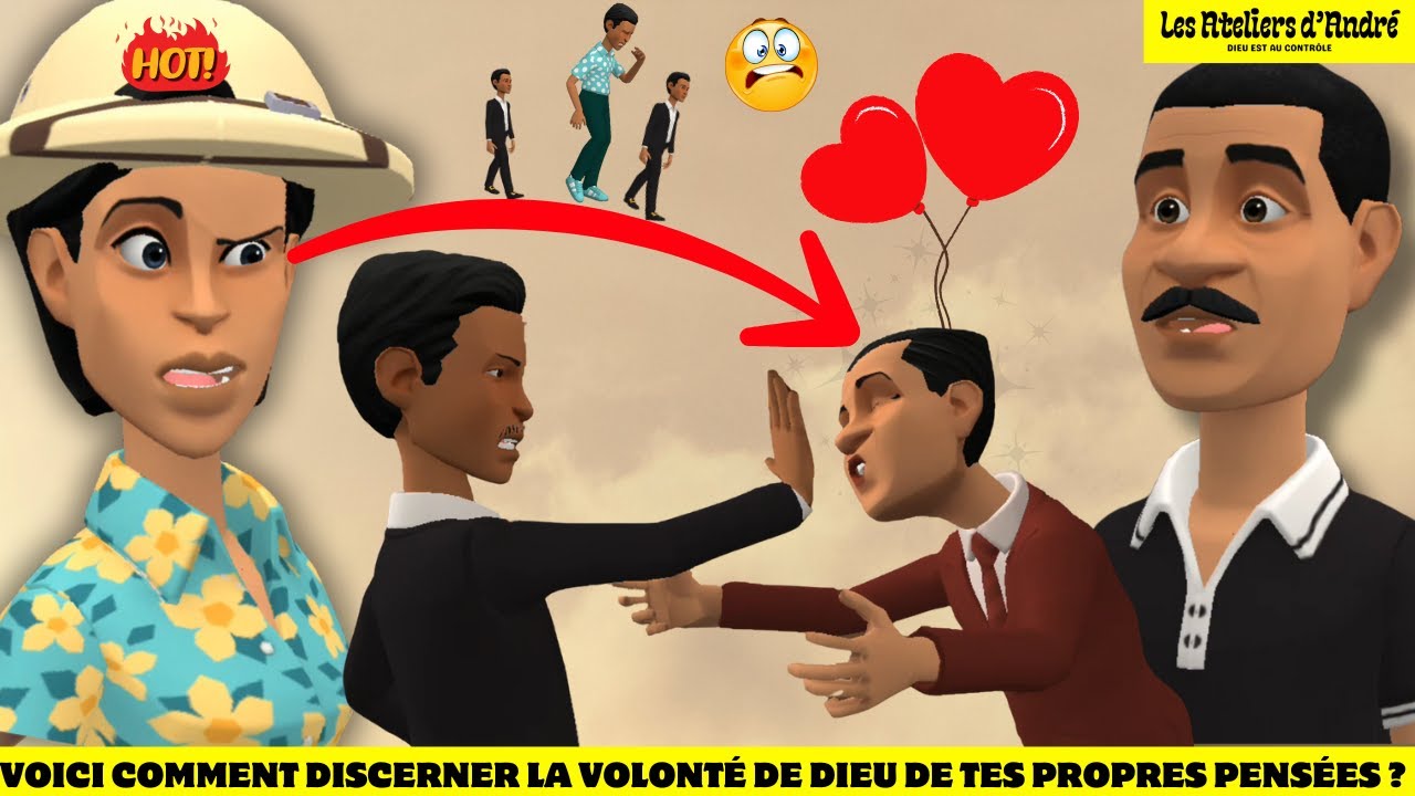 VOICI COMMENT DISCERNER LA VOLONTÉ DE DIEU DE TES PROPRES PENSÉES ? (ANIMATION CHRÉTIEN) FR/HD/2025