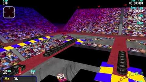 Re-Volt Custom Track Kart Drome 2011 by Lo Scassatore, Track View