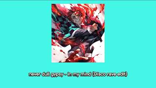 Never Dull Gypsy - In My Mind (Disco rave edit)