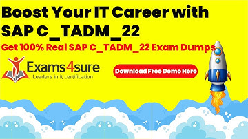 How to Study for the SAP Certified Technology Consultant C_TADM_22 Exam with the help of Exams4sure