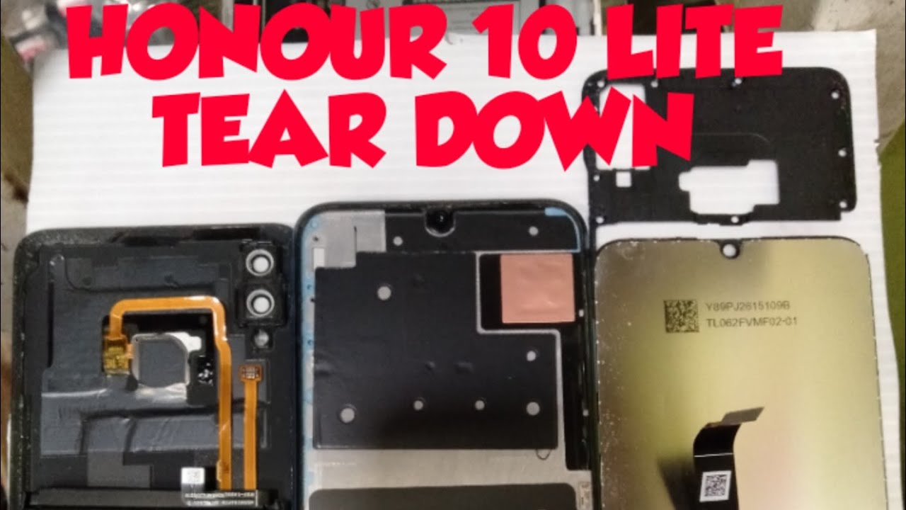 HOW TO OPEN HONOUR 10 LITE HONOUR 10 LITE DISASSEMPLY HONOUR 10 LITE