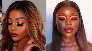 Brown Skin Makeup Tutorial Compilation 👩🏽🌹 #2