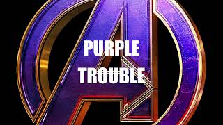 Azuremen Purple Trouble Title Card