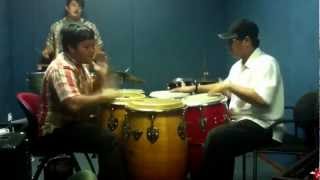Aswara Muzik - Percussion Trio oleh Faiz , Mai \u0026 Karim