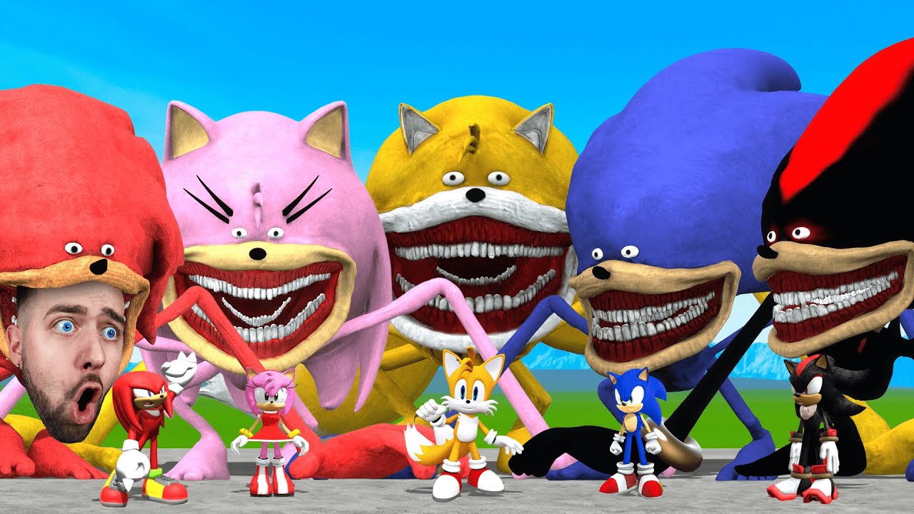 SONIC TAPES vs AMY TAPES vs KNUCKLES TAPES vs TAILS TAPES vs SHADOW TAPES !! BATTLE ROYALE !