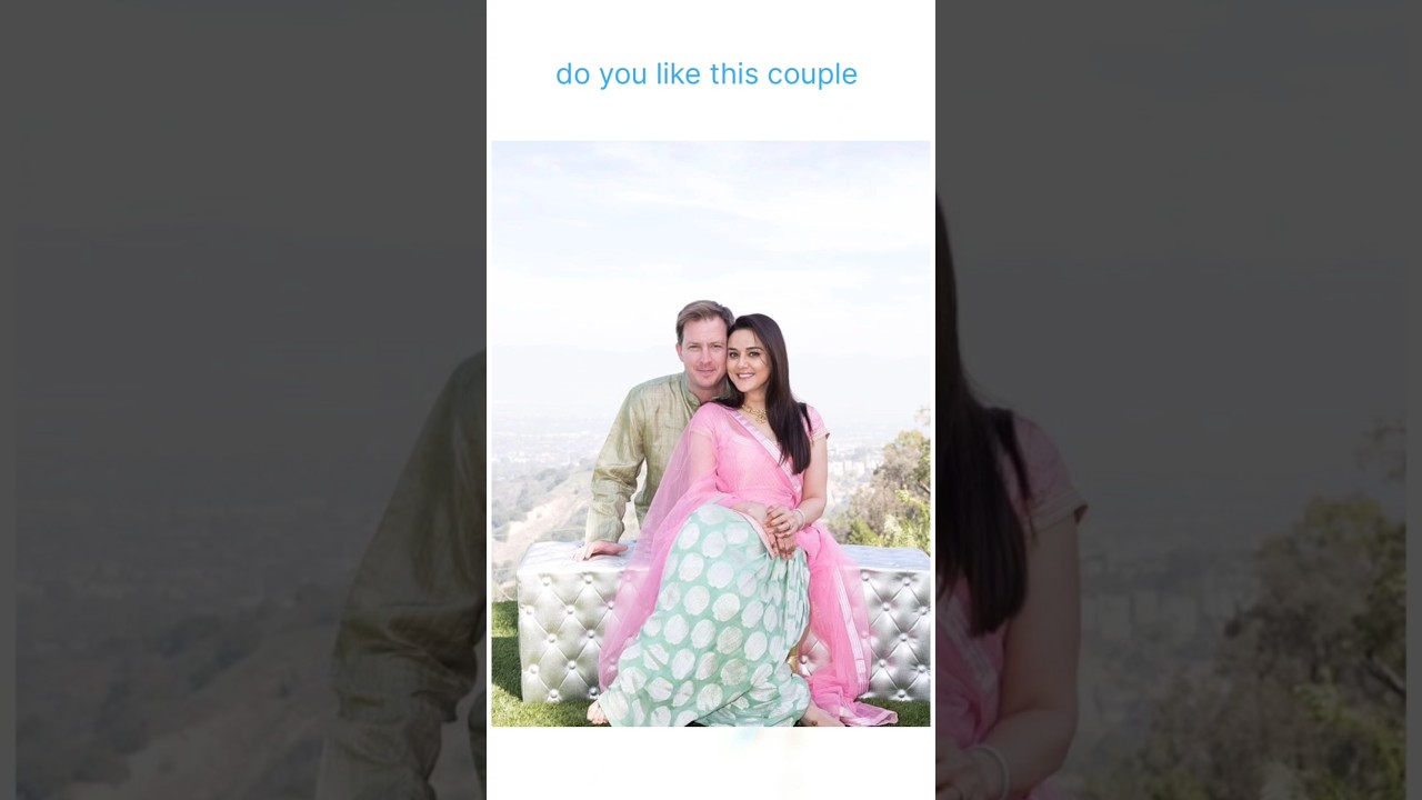 Preity Zinta and her husband Gene Goodenough ❤️🥳🥀 