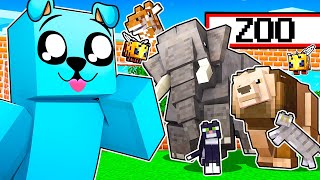 BUDUJE NAJLEPSZE ZOO w Minecraft 🦍🐼