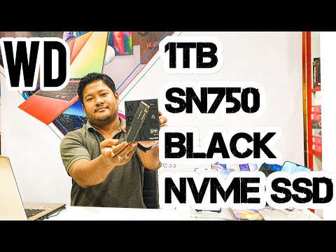 1TB WD SN750 Black NVMe SSD Unboxing & Review | NVMe SSD | M.2 SSD | WD SN750 Black