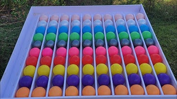 Top world record 13x 11= 143 ball colorpuzzle sort ball game solve very smart and fast play