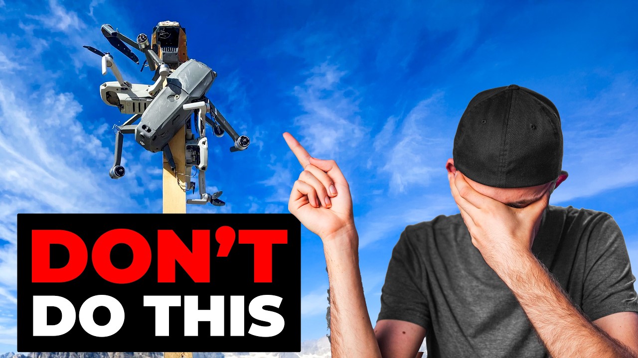 10 BIGGEST MISTAKES New Drone Pilots Make