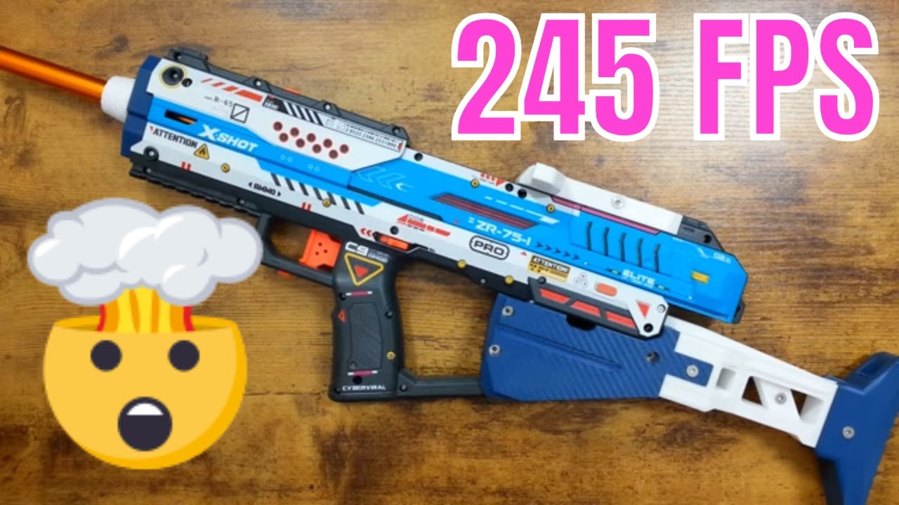 I made the World's Most Powerful X-Shot Fury-X - YouTube
