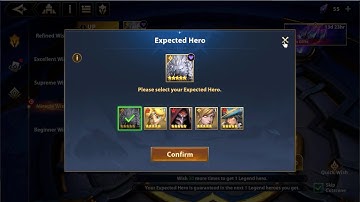 Infinite Magicraid - Summoning For A Random Hero In Miracle Wish