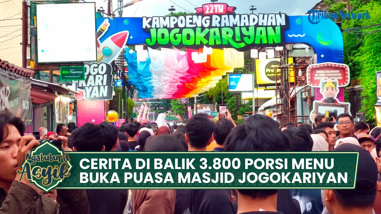 Cerita di Balik 3.800 Porsi Menu Buka Puasa Gratis Masjid Jogokariyan