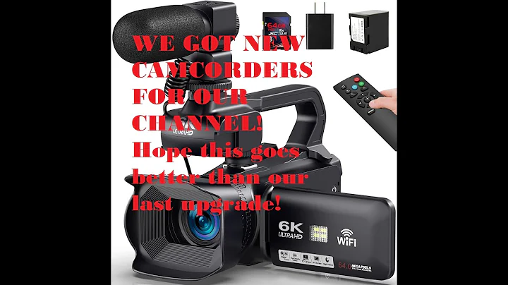 The shop has purchased new cameras! Time for an upgrade to 6K!