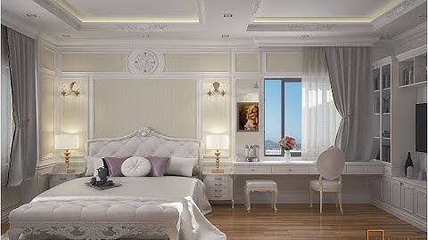 Phòng ngủ phòng cách tân cổ điển