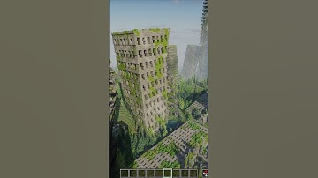 I built a apocalypse city in Minecraft 🍃