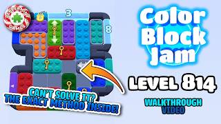 Color Block Jam - Level 814 Walkthrough Solution
