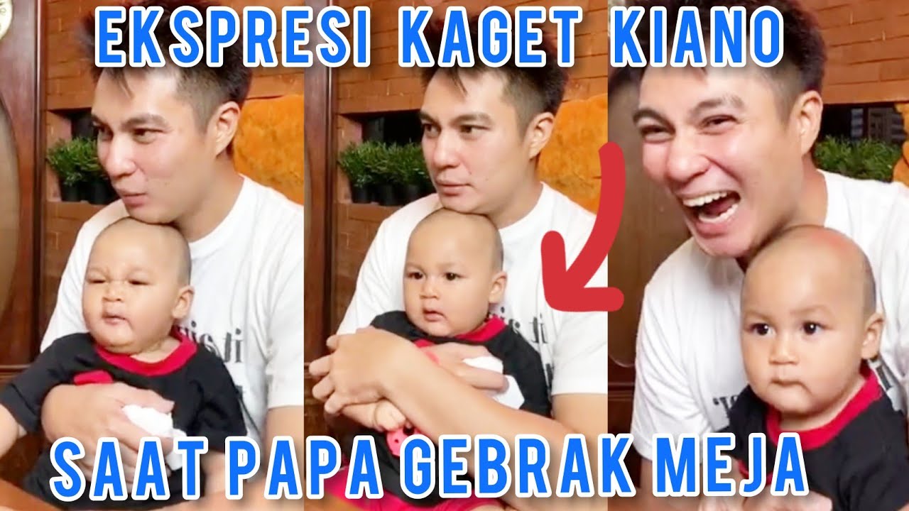 Kiano Kaget Saat Papa Gebrak Meja Duh Gemesin