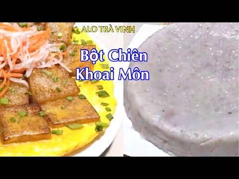 Video Cách làm Bánh Khoai Môn Hấp& Bột Chiên khoai môn trứng... - youtube