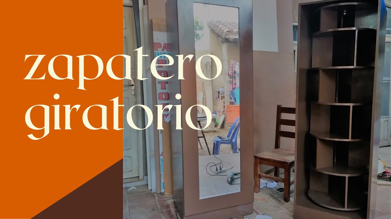 zapatero giratorio moderno