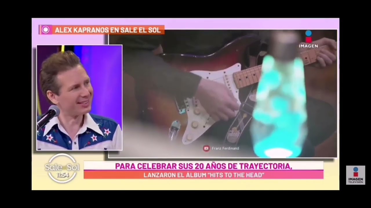 Alex Kapranos [Entrevista + Jacqueline (Versión Acústica)] - Sale el Sol