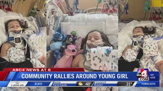 Community rallies around 9 year old girl critically injured
