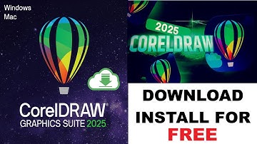How to Download & Install CorelDRAW Graphics Suite 2025 For FREE | CorelDRAW Tutorial Windows Or Mac