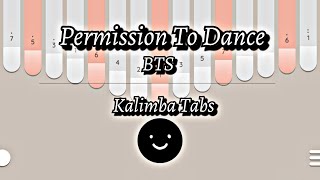 PERMISSION TO DANCE BY BTS 방탄소년단 (Kalimba Cover with Tabs) | KALIMBA LOVE screenshot 4
