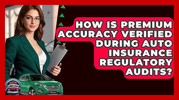 How Is Premium Accuracy Verified During Auto Insurance Regulatory Audits? - Auto Coverage Explained