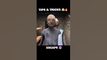 Tips And Tricks Escape 😈😱 #shorts #horrorgaming #granny3