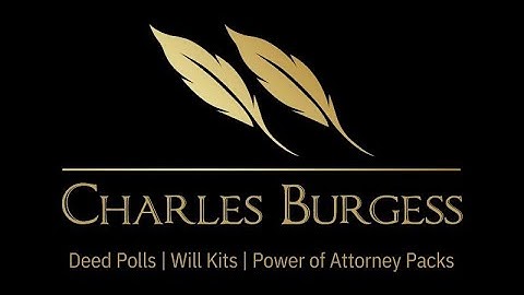 "Deed Polls by Charles Burgess: Your Name Change Solution"