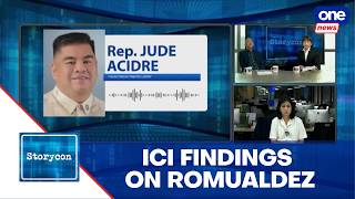 Acidre clarifies statement about ICI findings on Romualdez | Storycon