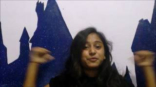 DIY-  HARRY POTTER ROOM DECOR GALAXY INSPIRED HOGWARTS WALL PAINTING