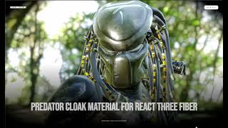 React Three Fiber Custom Shader Predator Material