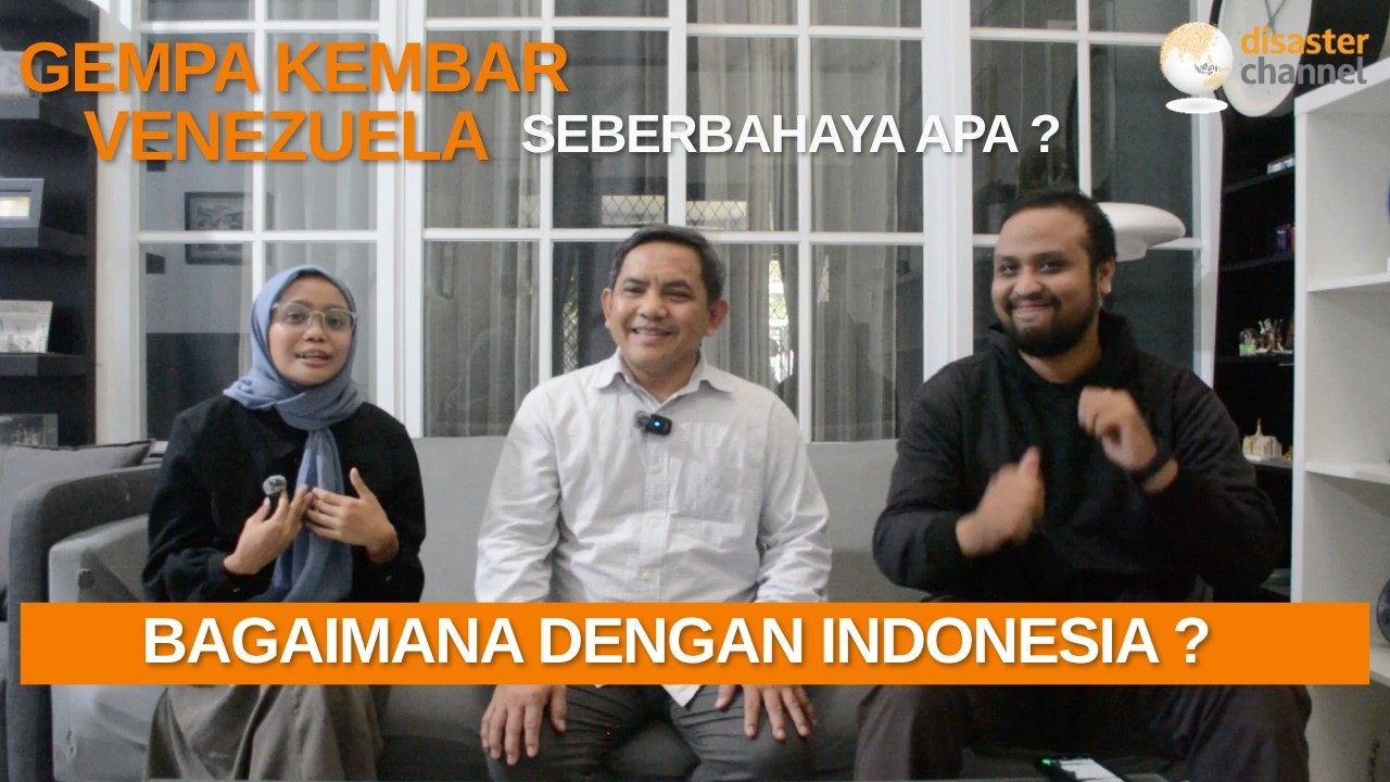 GEMPA KEMBAR VENEZUELA & INDONESIA: APAKAH GEMPA BISA SALING MEMICU ? I DR. DARYONO, S.SI., M.SI
