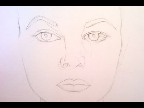 Video: Hur Man Ritar Ett Porträtt Med En Penna