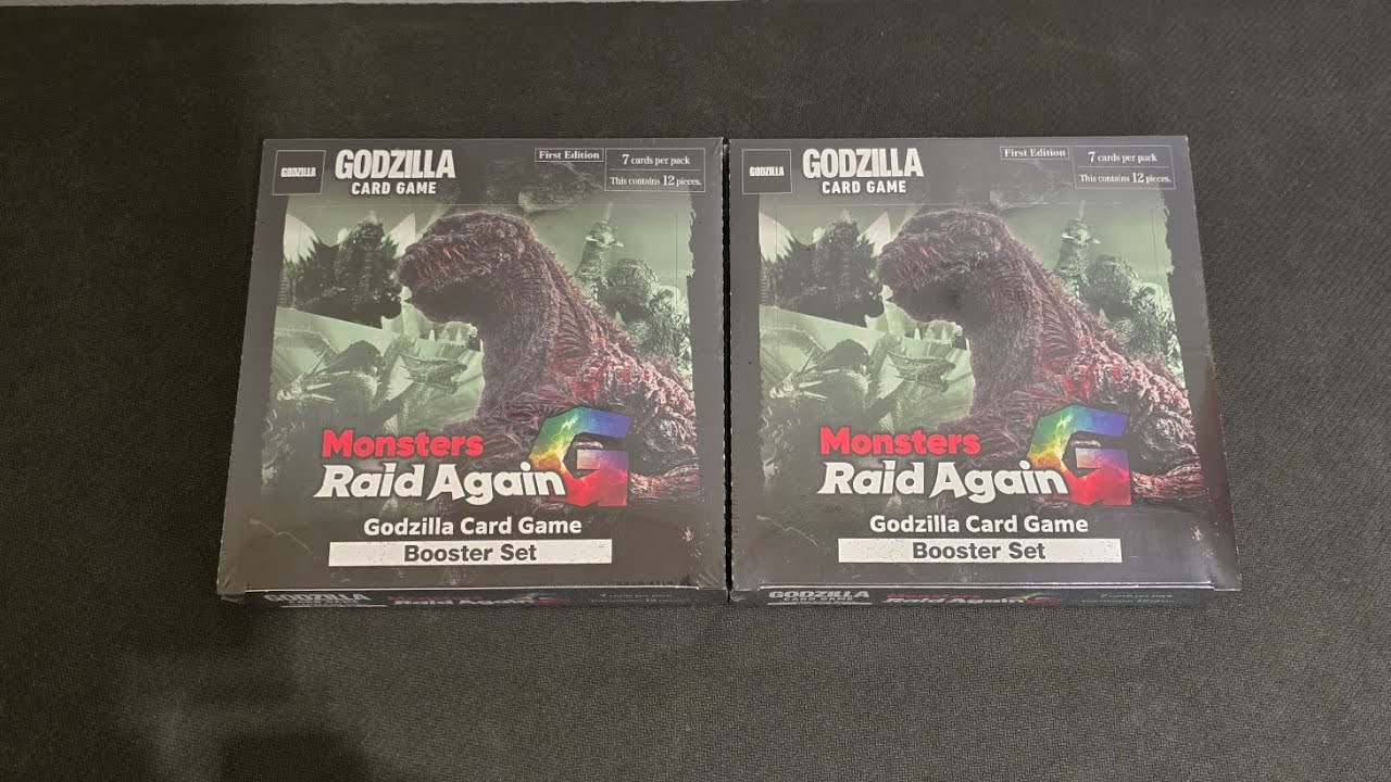 Godzilla Card Game - Set 2 - G: Monsters Raid Again