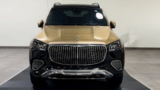 2024 Mercedes Maybach GLS600 (black & gold) Walkaround