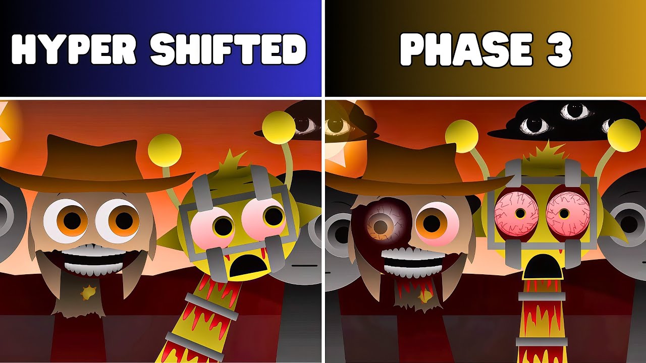 Incredibox Sprunki Hyper Shifted – Phase 2 VS Phase 3: Which One Wins?