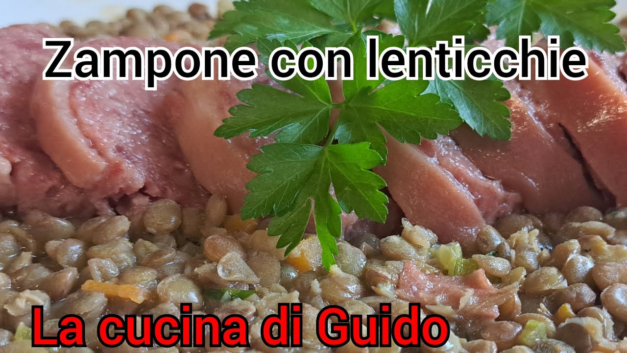 Zampone con lenticchie