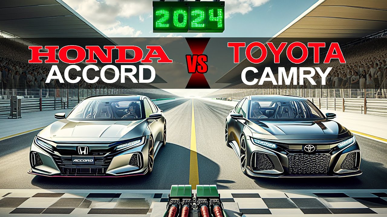 REFRESHED RIVALRY -- 2024 Honda Accord vs. 2024 Toyota Camry: Comparison