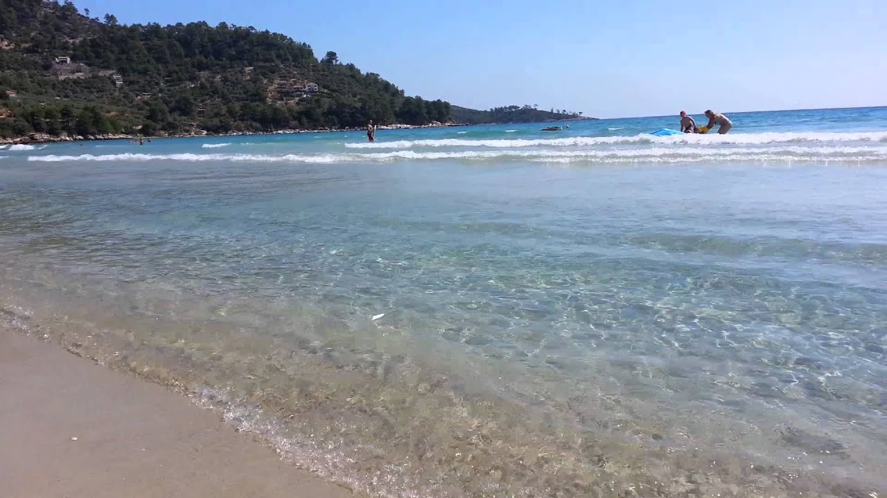Thassos Golden Beach Chrissy Ammoudia YouTube