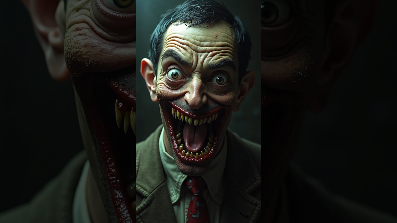 Horror Version Of Mr Bean Characters! 