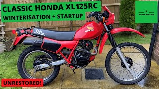 ホンダ【HONDA XL125R】 1984 Honda XL125R Paris Dakar (for Japan ) specs review