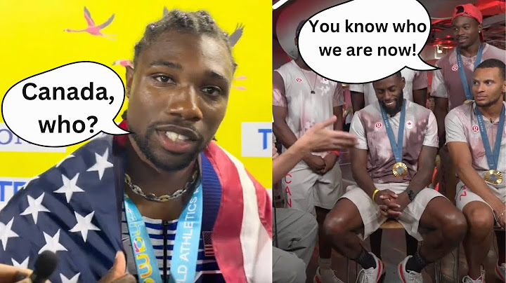 Noah Lyles disrespected Canada, and then they won Gold in the Olympics