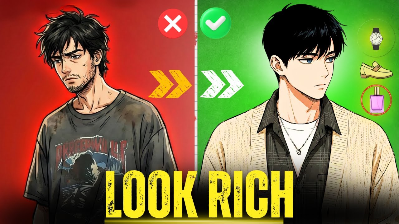 "LOOK RICH" Instantly - "High Value" Men Dressing Guide (Complete step by step)