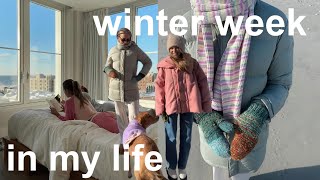 Winter week in my life vlog: lip blushing experience & a weekend at Rockaway Beach