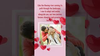 Like The Flowing River Carving  Love Promise Quotes shorts love simplefactsdaily promise