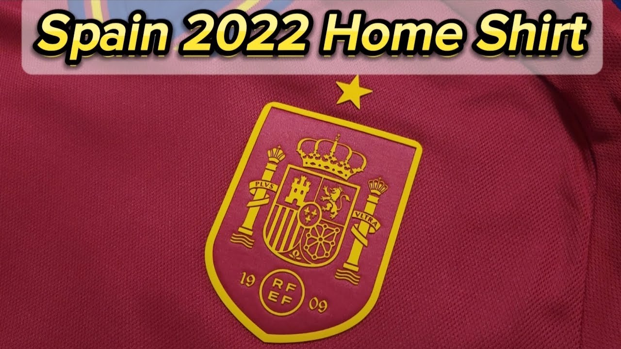 Spain 2022 Home Jersey: A Modern Classic for La Roja Fans!